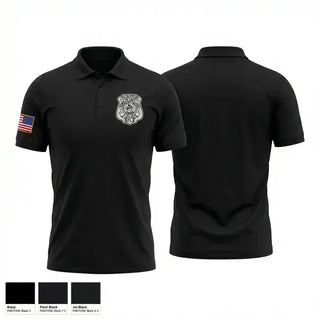 Short Sleeve Performance Polo, Lady Lake Police Department, Police, Teamtime, Team time, sublimation, custom sports apparel, team uniforms, spirit wear, spiritwear, sports uniforms, custom shirts, team store, custom team store, fundraiser sports, apparel fundraiser
