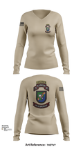 3rd/75th Ranger Regiment 63467571 Women's Long Sleeve V-neck Shirt - 101
