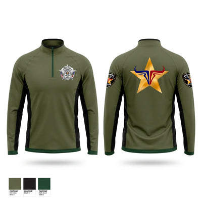 Longhorn Protection Services LLC Quarter Zip Jacket - 1