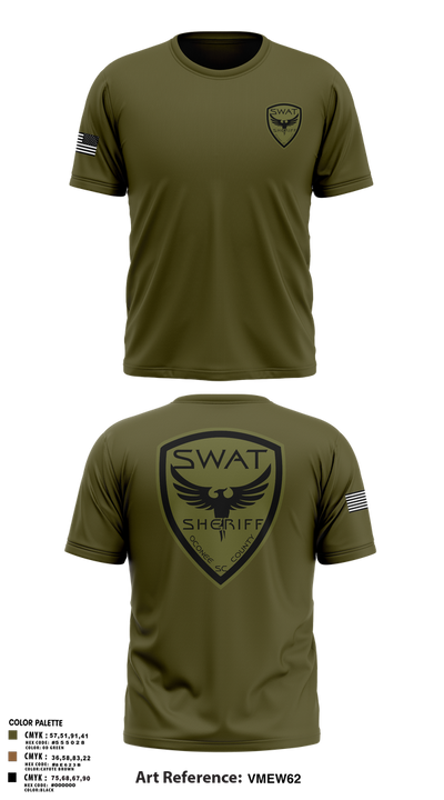 SWAT 89423613 Old School Cotton Feel Shirt - 1