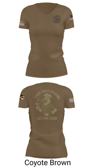 Womens Short Sleeve Vneck Shirt, 1-320th, , Teamtime, Team time, sublimation, custom sports apparel, team uniforms, spirit wear, spiritwear, sports uniforms, custom shirts, team store, custom team store, fundraiser sports, apparel fundraiser