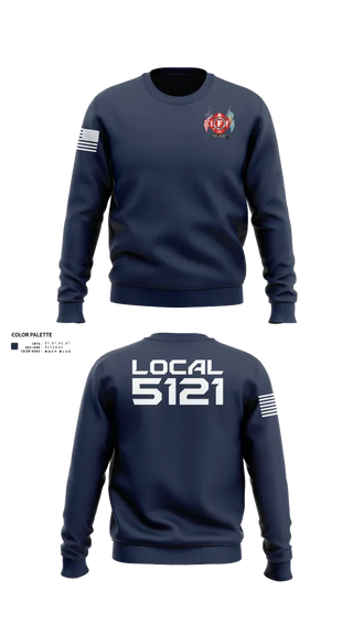 Crew Neck Sweatshirt, Kent-Sussex Professional Firefighters Local 5121Kent-Sussex Professional Firefighters Local 5121, Fire Department, Teamtime, Team time, sublimation, custom sports apparel, team uniforms, spirit wear, spiritwear, sports uniforms, custom shirts, team store, custom team store, fundraiser sports, apparel fundraiser