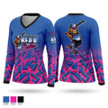 Bear Ballerz Women's Long Sleeve V-neck Shirt - 1