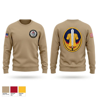 Crew Neck Sweatshirt, Area 4, 2nd Battalion, Army Reserve Careers Group, Army, Teamtime, Team time, sublimation, custom sports apparel, team uniforms, spirit wear, spiritwear, sports uniforms, custom shirts, team store, custom team store, fundraiser sports, apparel fundraiser