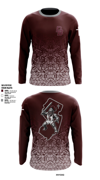 Long Sleeve Performance Shirt, Don Bosco, Wrestling, Teamtime, Team time, sublimation, custom sports apparel, team uniforms, spirit wear, spiritwear, sports uniforms, custom shirts, team store, custom team store, fundraiser sports, apparel fundraiser