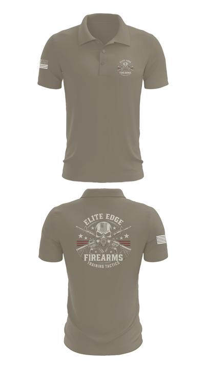 Elite edge firearms 22698132 Short Sleeve Performance Polo - 67