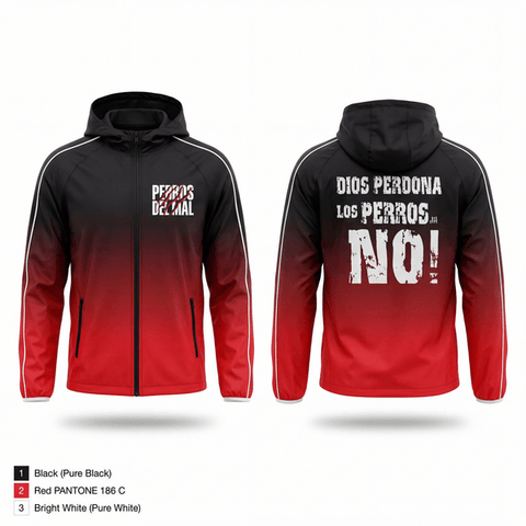 Windbreaker, PERROS DEL MAL, Men's Soccer, Teamtime, Team time, sublimation, custom sports apparel, team uniforms, spirit wear, spiritwear, sports uniforms, custom shirts, team store, custom team store, fundraiser sports, apparel fundraiser