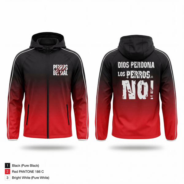 Windbreaker, PERROS DEL MAL, Men's Soccer, Teamtime, Team time, sublimation, custom sports apparel, team uniforms, spirit wear, spiritwear, sports uniforms, custom shirts, team store, custom team store, fundraiser sports, apparel fundraiser