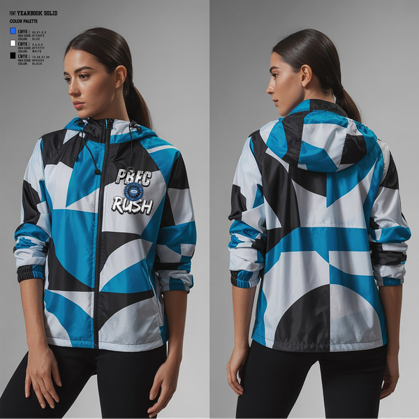 Windbreaker, PBFC Rush, Spirit Store, Teamtime, Team time, sublimation, custom sports apparel, team uniforms, spirit wear, spiritwear, sports uniforms, custom shirts, team store, custom team store, fundraiser sports, apparel fundraiser