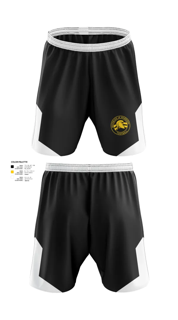 Athletic Shorts With Pockets, Waterloo Region Minor Football, , Teamtime, Team time, sublimation, custom sports apparel, team uniforms, spirit wear, spiritwear, sports uniforms, custom shirts, team store, custom team store, fundraiser sports, apparel fundraiser