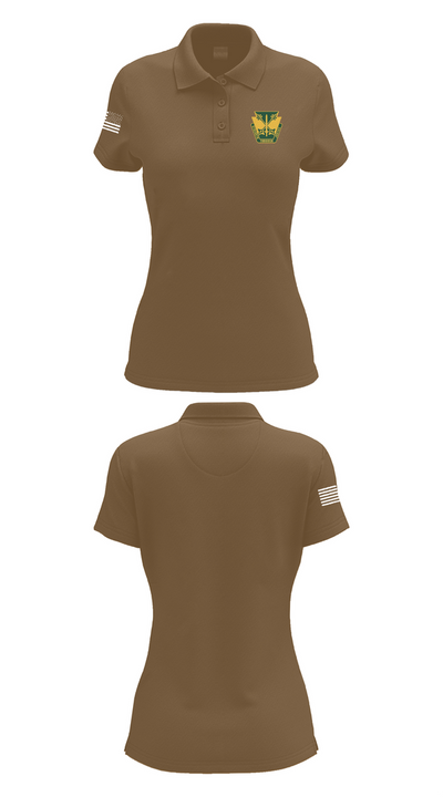 165th MP Battalion 62240089 Women's Short Sleeve Performance Polo  - 14