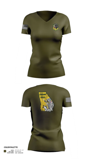 Womens Short Sleeve Vneck Shirt, 93D MP DET (MWD), , Teamtime, Team time, sublimation, custom sports apparel, team uniforms, spirit wear, spiritwear, sports uniforms, custom shirts, team store, custom team store, fundraiser sports, apparel fundraiser