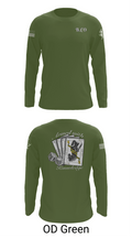 Bravo Company 532ND Military Battalion 93825849 Long Sleeve Performance Shirt 46