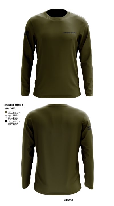 Amphibious Assault 6431865 Long Sleeve Performance Shirt 1