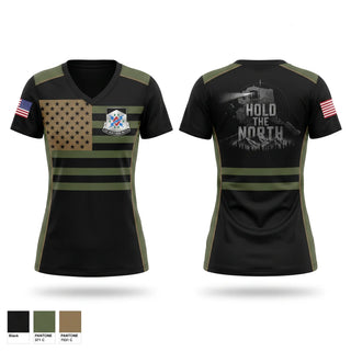 Womens Short Sleeve Vneck Shirt, 106th IEW Battalion, Army, Teamtime, Team time, sublimation, custom sports apparel, team uniforms, spirit wear, spiritwear, sports uniforms, custom shirts, team store, custom team store, fundraiser sports, apparel fundraiser