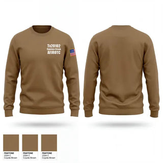 Crew Neck Sweatshirt, Tx-20102 Cypress Creek AFJROTC, Air Force, Teamtime, Team time, sublimation, custom sports apparel, team uniforms, spirit wear, spiritwear, sports uniforms, custom shirts, team store, custom team store, fundraiser sports, apparel fundraiser
