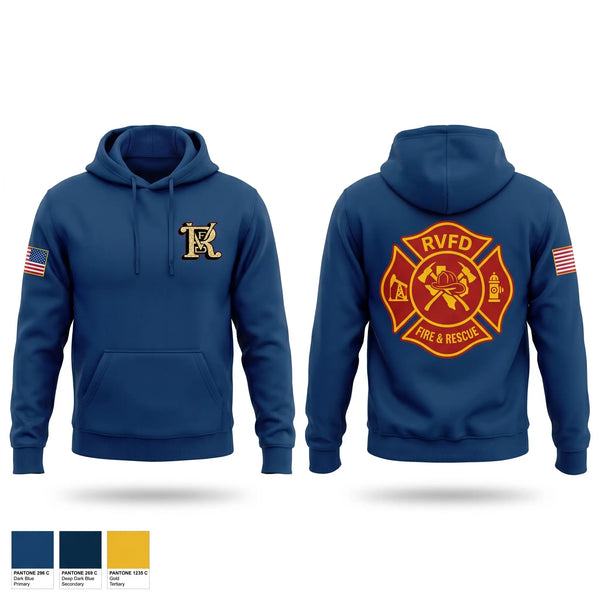 Hoodie, Runge Volunteer Fire Department, Fire Department, Teamtime, Team time, sublimation, custom sports apparel, team uniforms, spirit wear, spiritwear, sports uniforms, custom shirts, team store, custom team store, fundraiser sports, apparel fundraiser