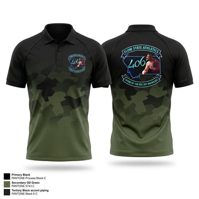 Flow State Athletics 58611211 Short Sleeve Performance Polo - 1