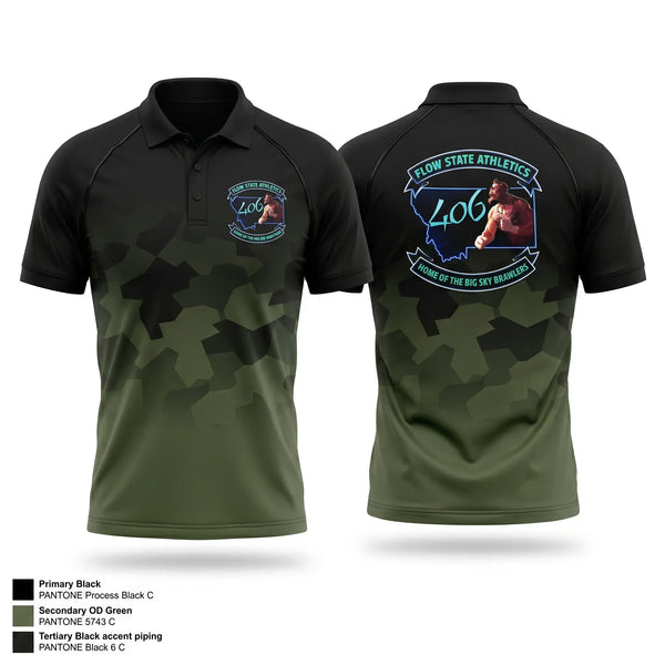 Short Sleeve Performance Polo, Flow State Athletics, , Teamtime, Team time, sublimation, custom sports apparel, team uniforms, spirit wear, spiritwear, sports uniforms, custom shirts, team store, custom team store, fundraiser sports, apparel fundraiser