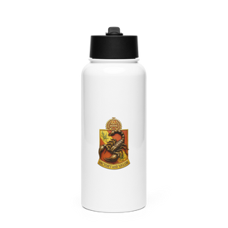 Battleborn Stainless Steel Water Bottle with a Straw Lid