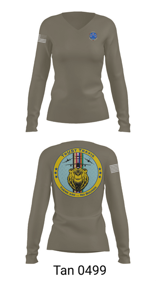 Womens Long Sleeve Vneck Shirt, 60 LRS, , Teamtime, Team time, sublimation, custom sports apparel, team uniforms, spirit wear, spiritwear, sports uniforms, custom shirts, team store, custom team store, fundraiser sports, apparel fundraiser