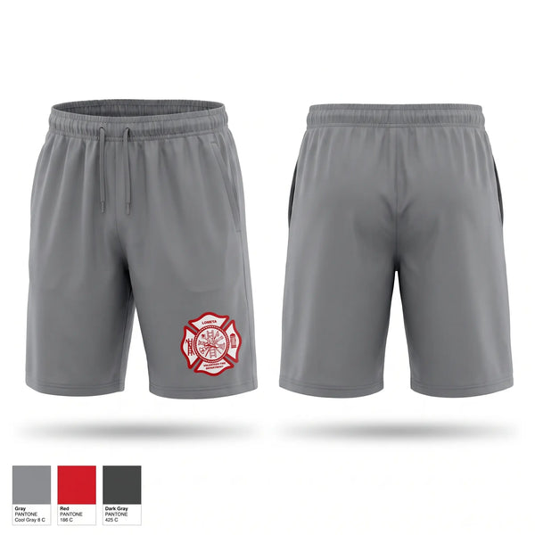 Athletic Shorts With Pockets, Lometa volunteer fire department, Fire Department, Teamtime, Team time, sublimation, custom sports apparel, team uniforms, spirit wear, spiritwear, sports uniforms, custom shirts, team store, custom team store, fundraiser sports, apparel fundraiser