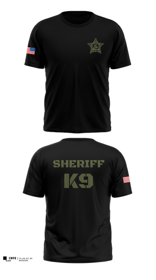 Short Sleeve Performance Shirt, BCSO K9 UNIT, Police, Teamtime, Team time, sublimation, custom sports apparel, team uniforms, spirit wear, spiritwear, sports uniforms, custom shirts, team store, custom team store, fundraiser sports, apparel fundraiser