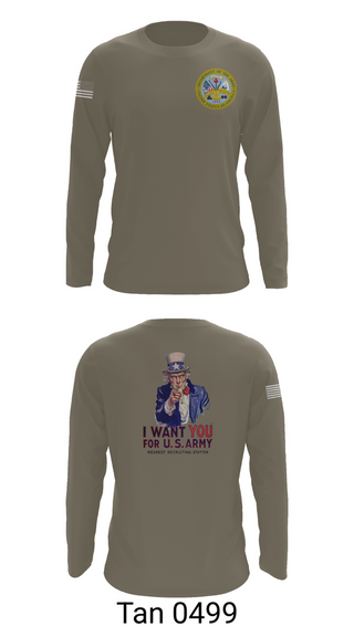 Long Sleeve Performance Shirt, US Army I Want You, Army, Teamtime, Team time, sublimation, custom sports apparel, team uniforms, spirit wear, spiritwear, sports uniforms, custom shirts, team store, custom team store, fundraiser sports, apparel fundraiser