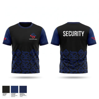 Short Sleeve Performance Shirt, Sahara Global Security, Police, Teamtime, Team time, sublimation, custom sports apparel, team uniforms, spirit wear, spiritwear, sports uniforms, custom shirts, team store, custom team store, fundraiser sports, apparel fundraiser