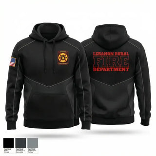 Hoodie, Lebanon Rural Fire Protection District, Fire Department, Teamtime, Team time, sublimation, custom sports apparel, team uniforms, spirit wear, spiritwear, sports uniforms, custom shirts, team store, custom team store, fundraiser sports, apparel fundraiser