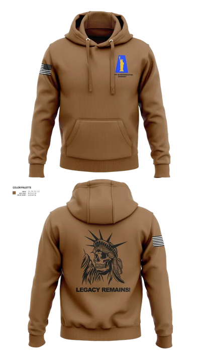1019th Quartermaster Company 13323888 Hoodie - 25