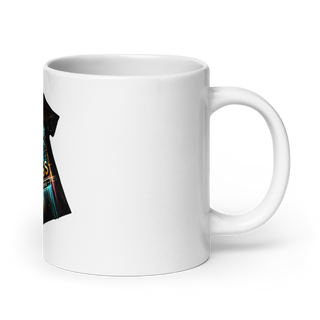 Kings Kreations 88346513 White Glossy Mug - Large