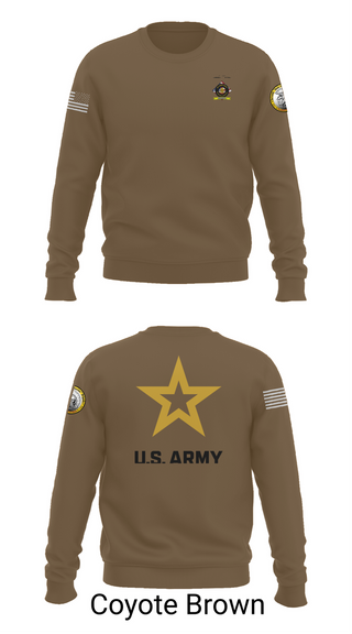 Crew Neck Sweatshirt, University of Toledo Army Marksmanship Unit, Army, Teamtime, Team time, sublimation, custom sports apparel, team uniforms, spirit wear, spiritwear, sports uniforms, custom shirts, team store, custom team store, fundraiser sports, apparel fundraiser
