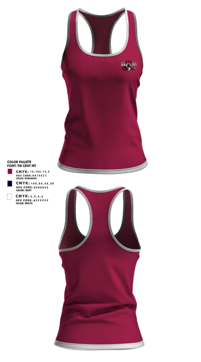 Union Mine Jr. Rattlers Football And Cheer 70206538 Tank Top - 2