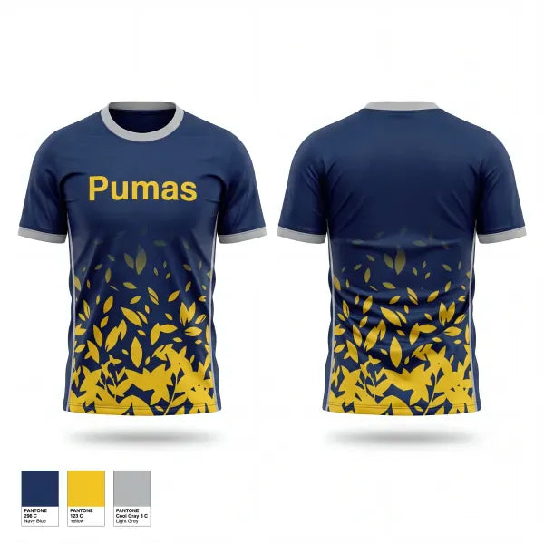 Old School Cotton Feel Shirt, Pumas, Baseball, Teamtime, Team time, sublimation, custom sports apparel, team uniforms, spirit wear, spiritwear, sports uniforms, custom shirts, team store, custom team store, fundraiser sports, apparel fundraiser