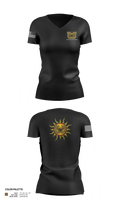 FLARNG SUNSHINE COHORT 7234494 Women's Short Sleeve V-neck Shirt - 30