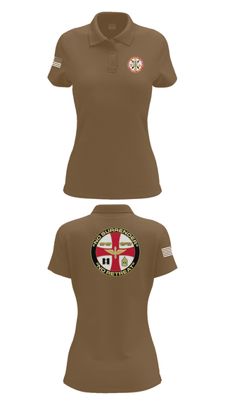 Womens Short Sleeve Performance Polo, Echo 2-501st GSAB, , Teamtime, Team time, sublimation, custom sports apparel, team uniforms, spirit wear, spiritwear, sports uniforms, custom shirts, team store, custom team store, fundraiser sports, apparel fundraiser