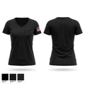 CCFPD Women's Short Sleeve V-neck Shirt - 1