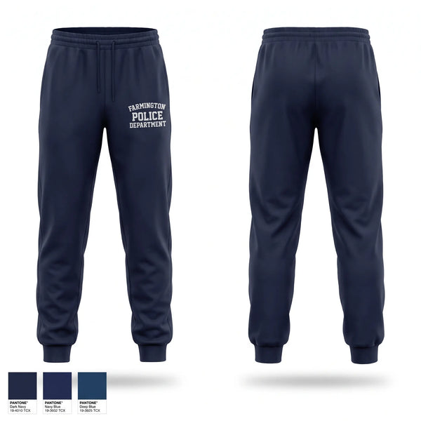 Sweatpants, Farmington Police Department, Police, Teamtime, Team time, sublimation, custom sports apparel, team uniforms, spirit wear, spiritwear, sports uniforms, custom shirts, team store, custom team store, fundraiser sports, apparel fundraiser
