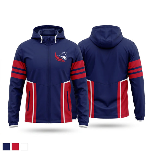 Windbreaker, Junior Patriots, , Teamtime, Team time, sublimation, custom sports apparel, team uniforms, spirit wear, spiritwear, sports uniforms, custom shirts, team store, custom team store, fundraiser sports, apparel fundraiser
