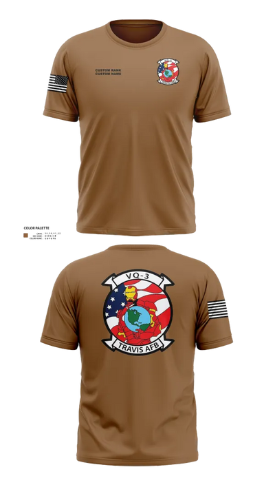 VQ3 Det Travis 90214165 Short Sleeve Performance Shirt - 22