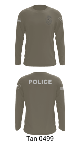 Long Sleeve Performance Shirt, Bluffton PD, , Teamtime, Team time, sublimation, custom sports apparel, team uniforms, spirit wear, spiritwear, sports uniforms, custom shirts, team store, custom team store, fundraiser sports, apparel fundraiser