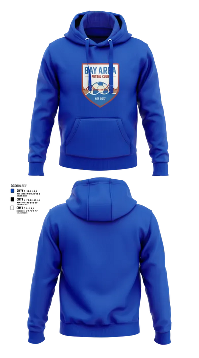 Bay Area Futsal Club 29670226 Hoodie - 3