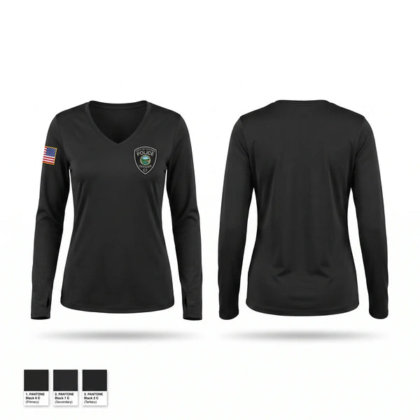 Old School Cotton Feel Shirt, Cotter Police Department, Police, Teamtime, Team time, sublimation, custom sports apparel, team uniforms, spirit wear, spiritwear, sports uniforms, custom shirts, team store, custom team store, fundraiser sports, apparel fundraiser