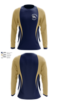 Hampton Roads Warriors 66452080 Long Sleeve Performance Shirt 1