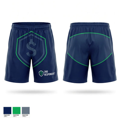 2ND RESPONDER Athletic Shorts With Pockets - 1