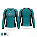 Milo Wrestling Club 96629941 Women's Long Sleeve V-neck Shirt - 1
