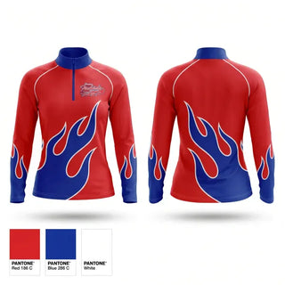 Quarter Zip Jacket, Freedom Firebirds, Softball, Teamtime, Team time, sublimation, custom sports apparel, team uniforms, spirit wear, spiritwear, sports uniforms, custom shirts, team store, custom team store, fundraiser sports, apparel fundraiser