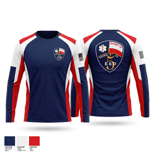 Long Sleeve Performance Shirt, Crosby EMS, EMS/EMT, Teamtime, Team time, sublimation, custom sports apparel, team uniforms, spirit wear, spiritwear, sports uniforms, custom shirts, team store, custom team store, fundraiser sports, apparel fundraiser