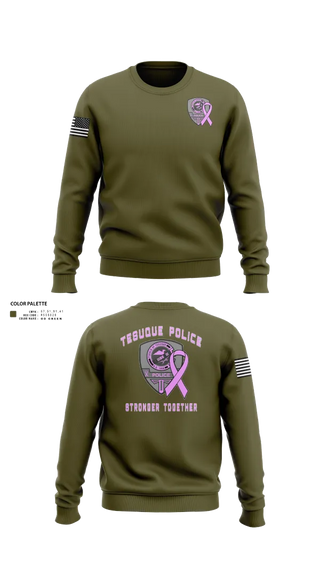Crew Neck Sweatshirt, Tesuque Police Dept, , Teamtime, Team time, sublimation, custom sports apparel, team uniforms, spirit wear, spiritwear, sports uniforms, custom shirts, team store, custom team store, fundraiser sports, apparel fundraiser